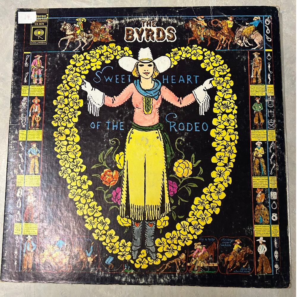 The Byrds Sweetheart of the Rodeo Vintage Copy‎ 1968 Vinyl LP